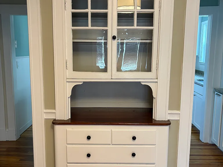 Charming original dining room china cabinet