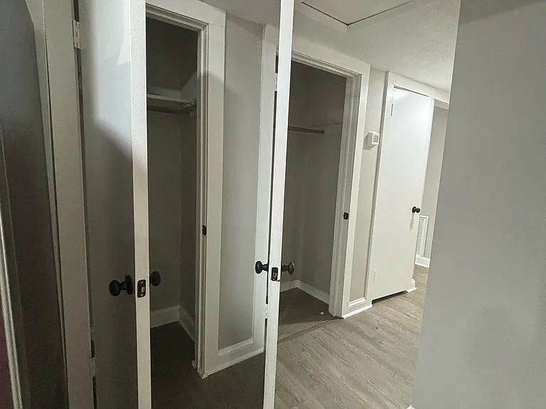 Pantry & 2 coat closets
