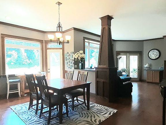 Dining and living room