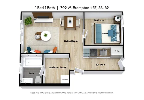 Floor plan 709-37 38 39