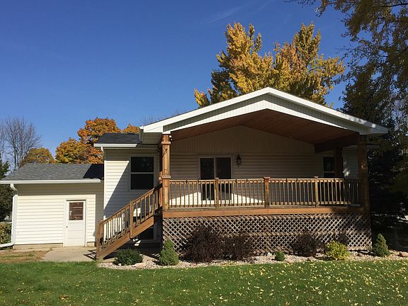 Large covered deck