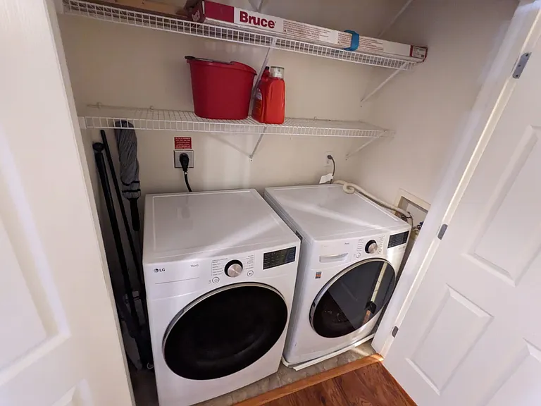New washer and dryer units