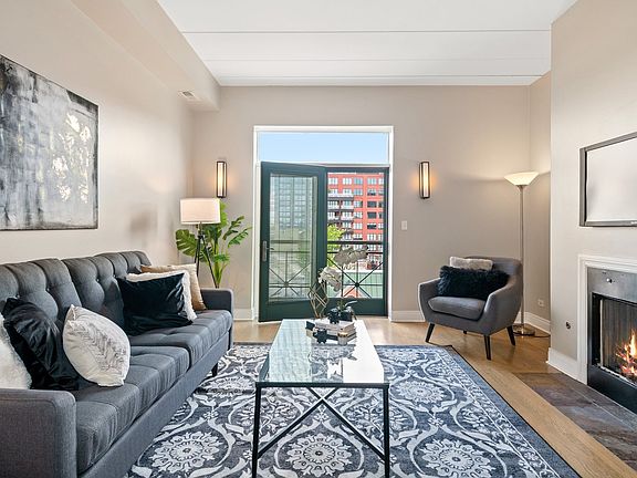 Living Room with Juliet Balcony