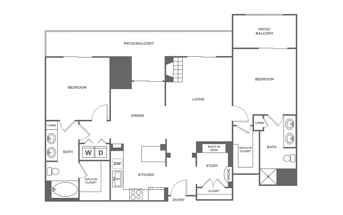 Floor plan Steamboat