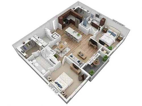 Floor plan Mezzo
