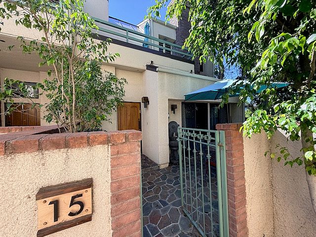 Entrance to the large front patio