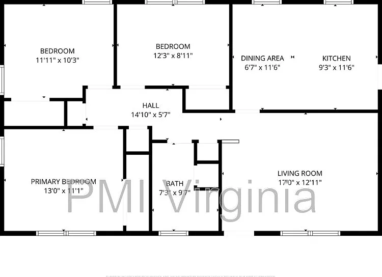 3 bed, 1.0 bath, 1120 sqft, $1,700 — Photo 2