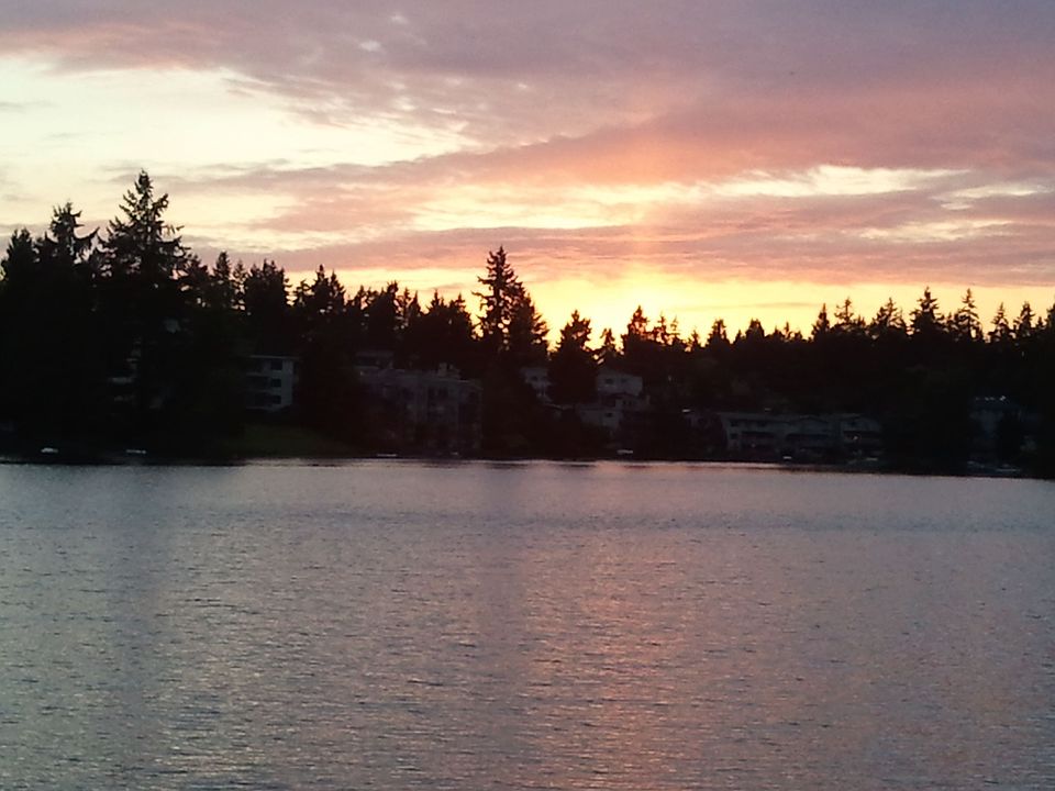 View from deck