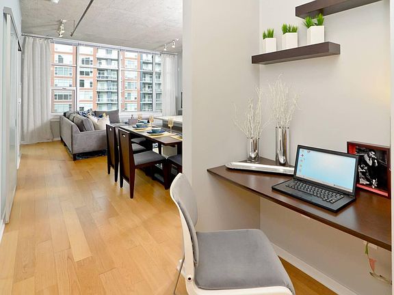 Entryway with Work Area