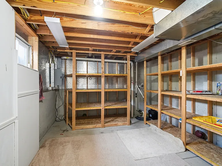Unfinished Section Basement