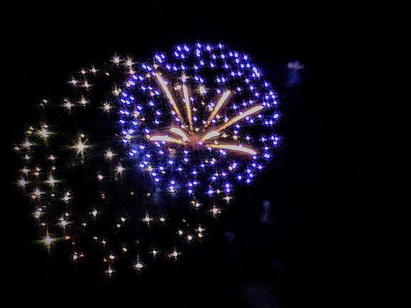 View from Porch on July 4th