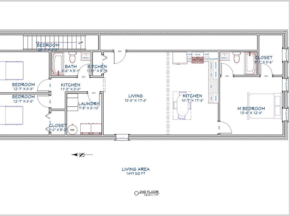 Overview and dimensions of unit layout