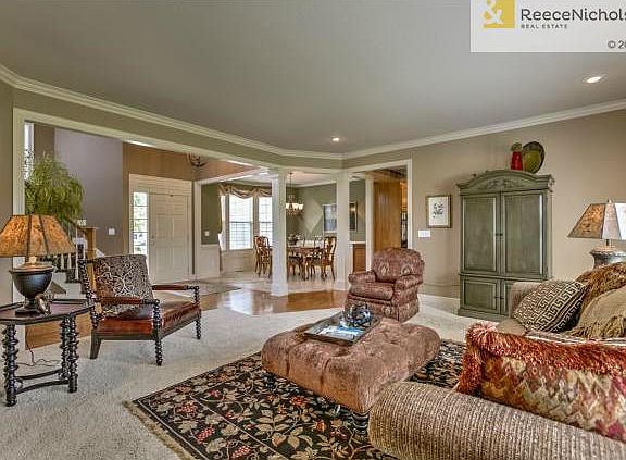 Open Foyer welcomes guests into your home.  New Transitional Car