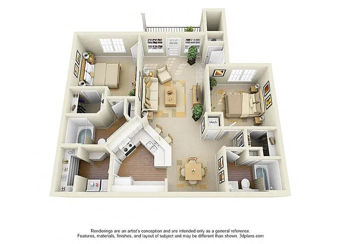Floor plan The Briarwood