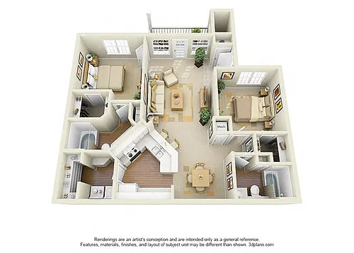 Floor plan The Briarwood