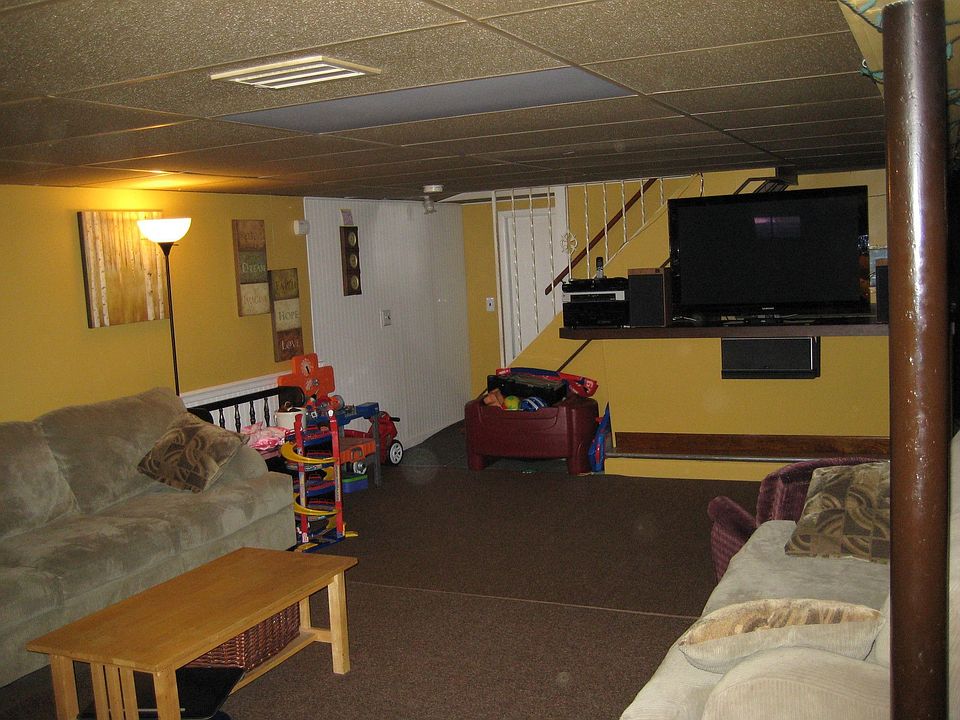 Basement after in 2009