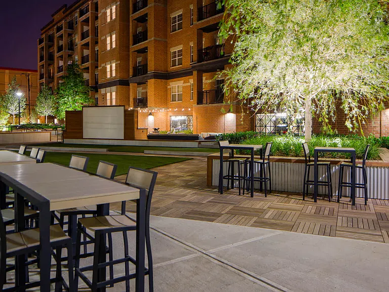 Outdoor Lounge with Grilling Area