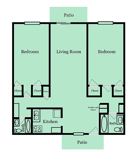 Floor plan Dogwood