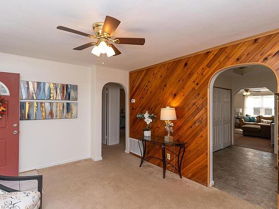 Front entrance and Foyer area.