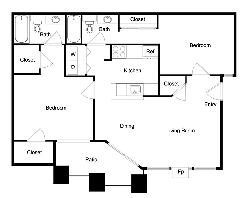 Floor plan B2
