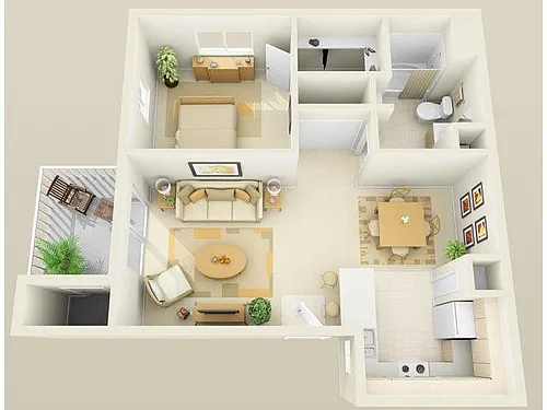 Floor plan A1