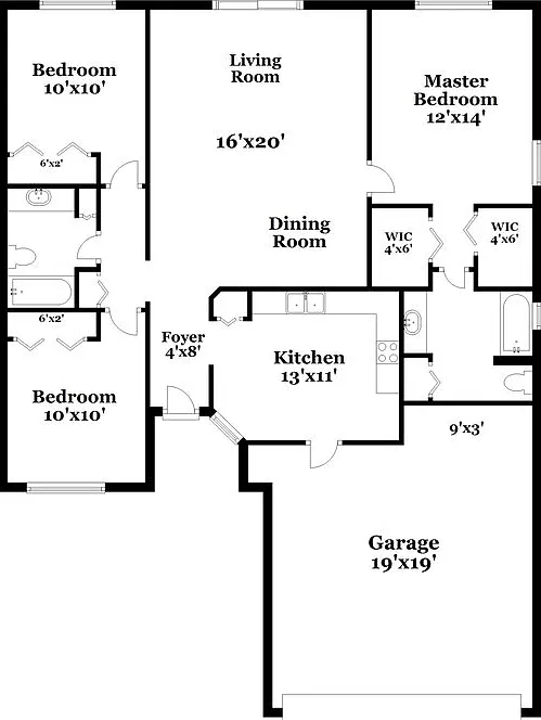 3 bed, 2.0 bath, 1315 sqft, $2,365 — Photo 2