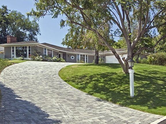 Circular Paved Driveway