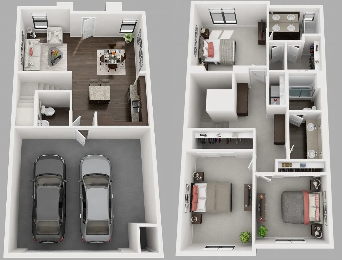 Floor plan 3X25