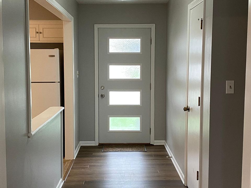 New insulated mid-century style door.