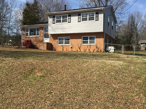 Fenced back yard 