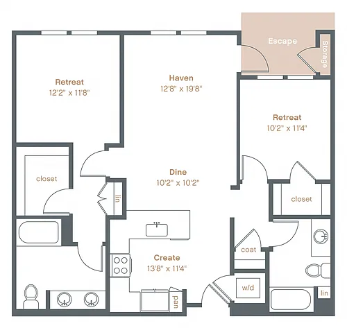 Floor plan B6