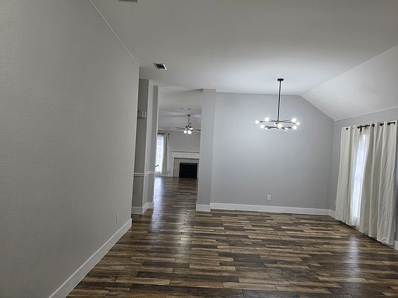 Formal living room and dining room