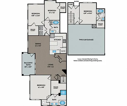 Floor plan D1