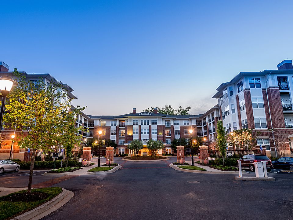 Evergreens at Columbia Town Center at Twilight