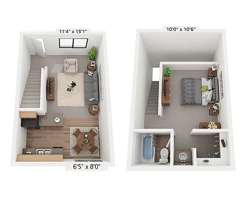 Floor plan Loft