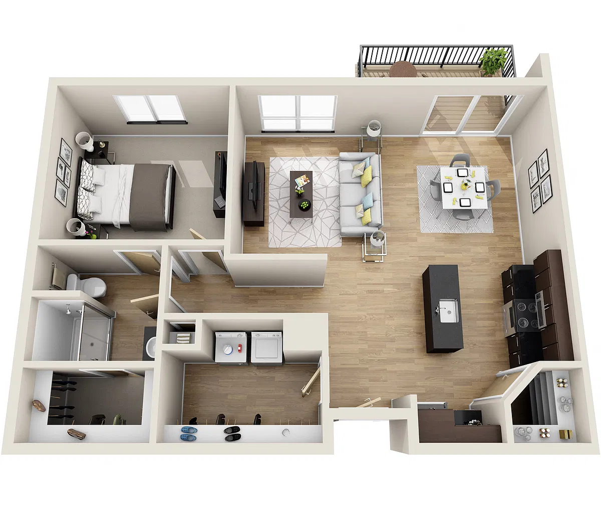 Floor plan A1