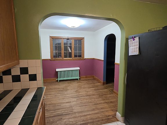 Dining room as viewed from the kitchen