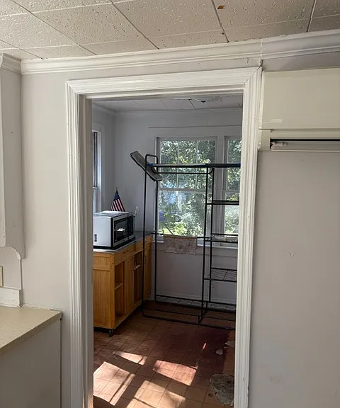 From Kitchen into Laundry Room