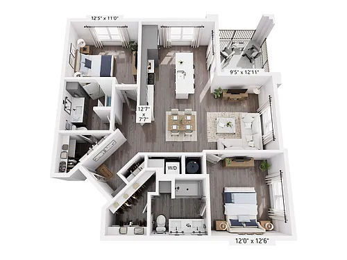 Floor plan The Pacey