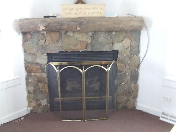 Cozy Gas Fireplace