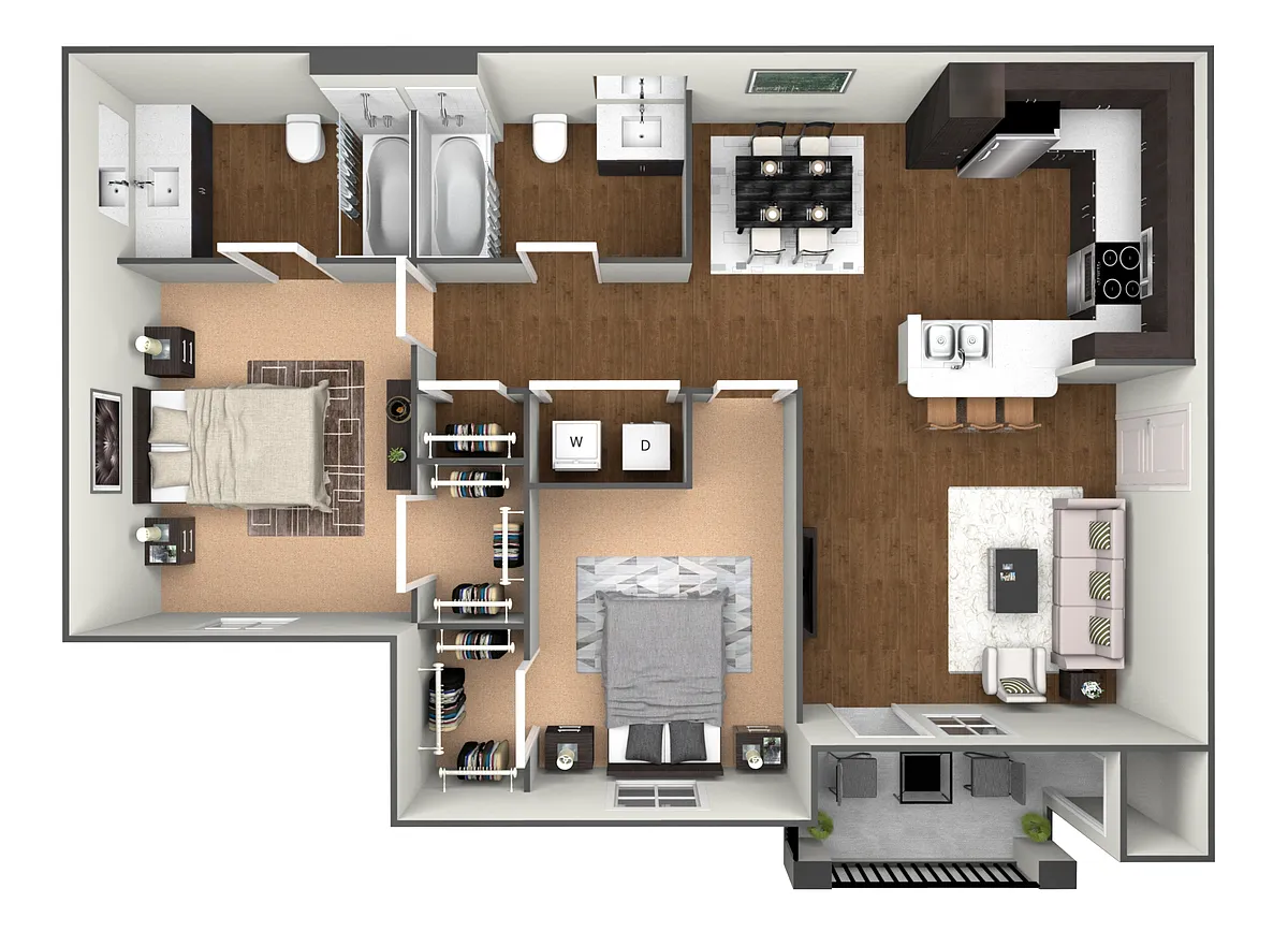 Floor plan Magnolia