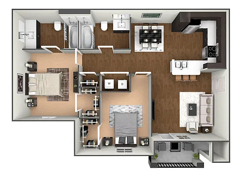Floor plan Magnolia