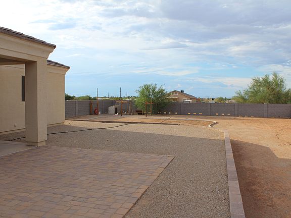 Back yard looking North