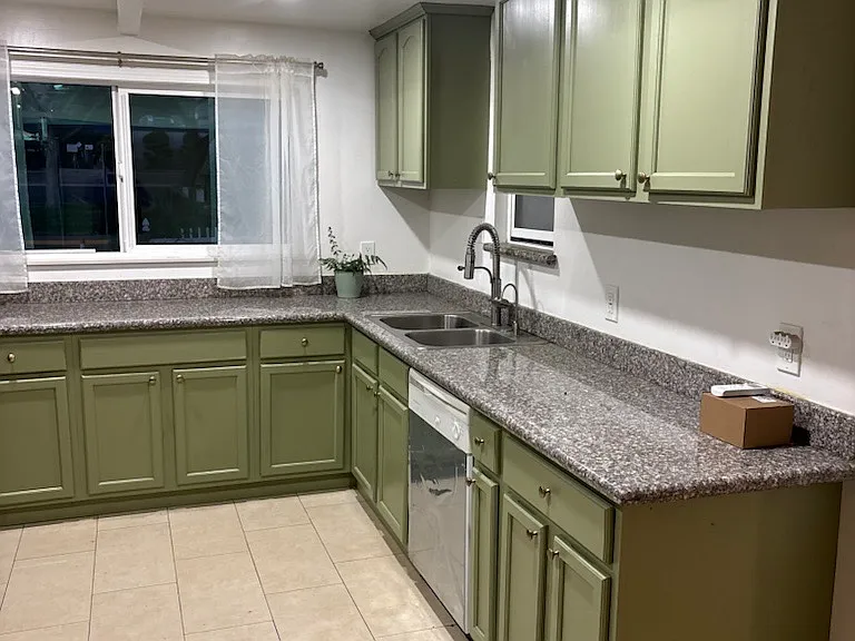 Newly renovated kitchen