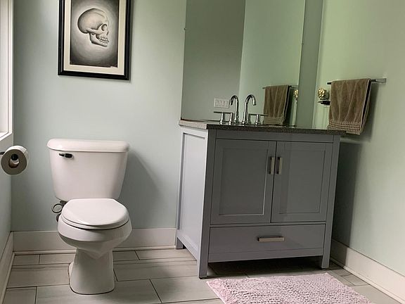 Primary Bath. Shower only (no bathtub).