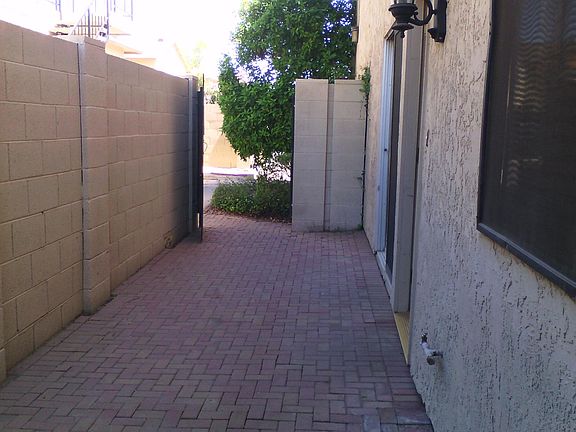 Private paved PATIO