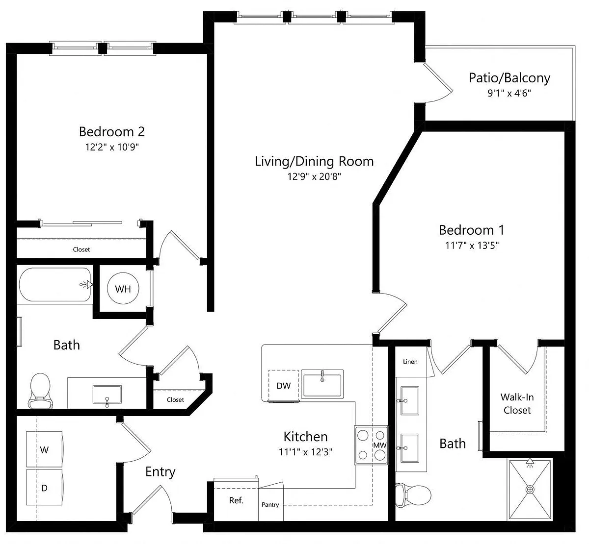 Floor plan GADSDEN