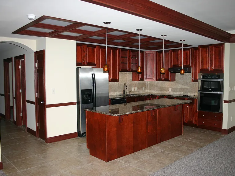 Kitchen area.