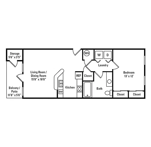 Floor plan Addison