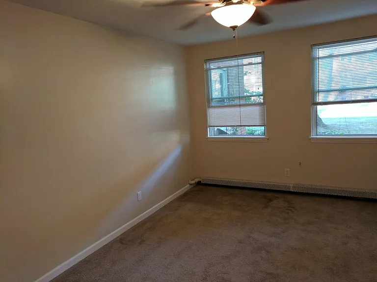 bedroom with plush high-end carpet